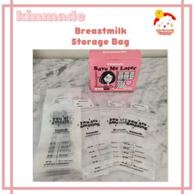 Kinmade Breastmilk Storage Bags | Kantong ASI (30pcs) 100 ml
