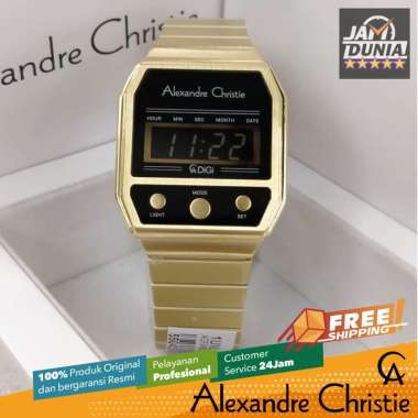 JAM ALEXANDRE CHRISTIE WANITA 9498 AC9498 AC 9498 GOLD ORIGINAL CT ST JAM TANGAN WANITA ALEXANDRE CH