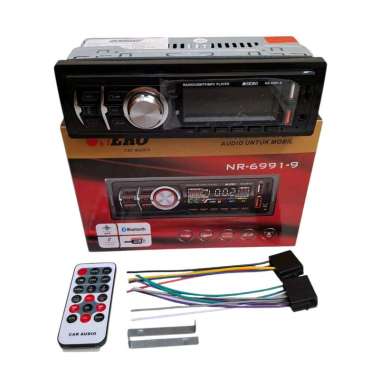 Single din nero nr-6991-9 tape mobil mp3 bluetooth nero