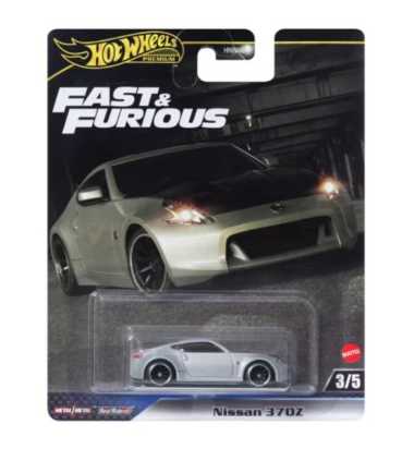 Hotwheels Hot Wheels Premium F&F Fast Furious Nissan 370Z Silver