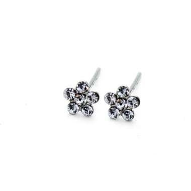 Dparis Anting Tindik Hidung Model Bunga Mata Zircone DMT600