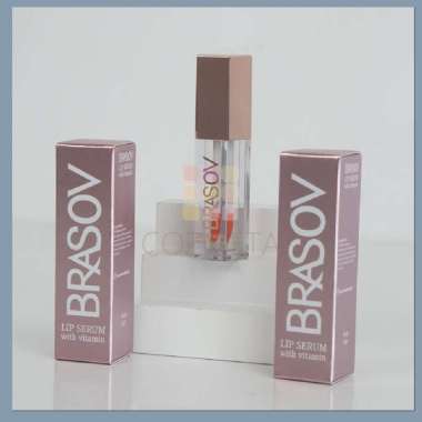 Brasov Lip Serum with Vitamin Perona Bibir Pelembab Bibir