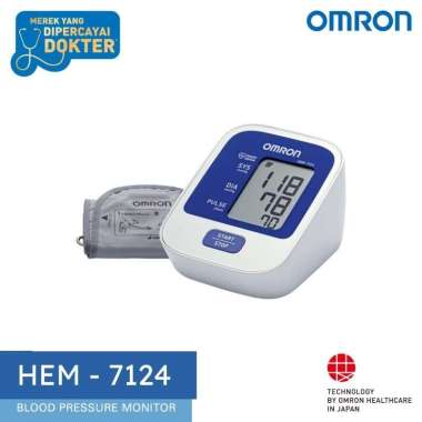 ORIGINAL Omron Tensimeter Digital HEM-7124