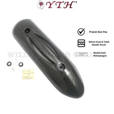 Cover Knalpot Scoopy Karbu YTH Tutup Knalpot Scoopy Tameng Knalpot Scoopy