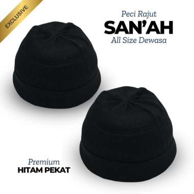 Peci Kopiah Rajut San’ah Peci Rajut Premium Peci Sholat Murah Berkualitas
