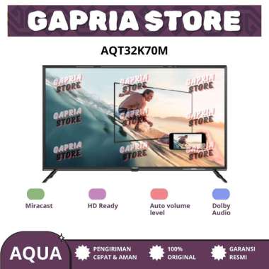 Aqua 32 Inch Digital TV Frameless Garansi Resmi