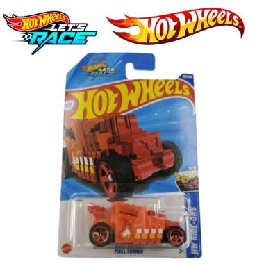 Hot Wheels Lets Race Pixel Shaker Orange HW Ride Ons