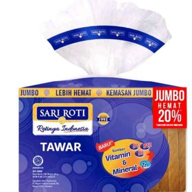 Sari Roti Tawar Jumbo 1 pack