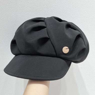 Raja Import - T6597 Topi Baret Wanita / Topi Wanita Style Newsboy / Topi Baret Desain Octagonal / St