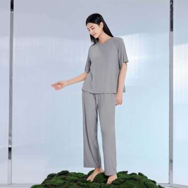 Sorella Loungewear Ribbed Ease N30-PA2362 M Grey