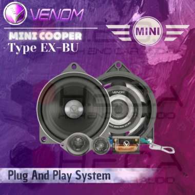 Venom Exodus EX-BU for Mini Cooper Speaker Split 2-Way Audio Mobil