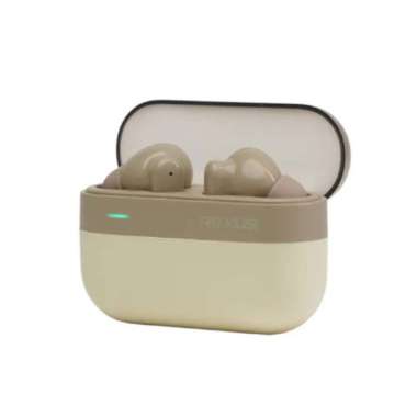 Rexus FX6 TWS Earphone Bluetooth 5.3 Touch Control Beige