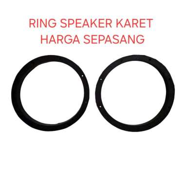 Ring speaker karet dudukan speaker tatakan speaker karet 6.5"