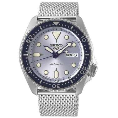 Jam Tangan Seiko 5 Sports SRPE77 SRPE77K1 Light Blue Original Garansi Resmi