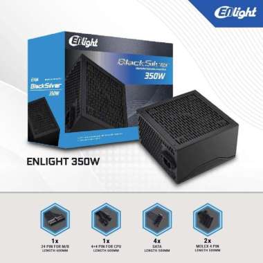 Power Supply PSU ENLIGHT 350W 80+ | Power Supply 350 Watt