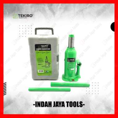 TEKIRO AU-BJ1911 Dongkrak Botol 6 Ton - Hydraulic Welded Bottle Jack Mobil Truk Kendaraan