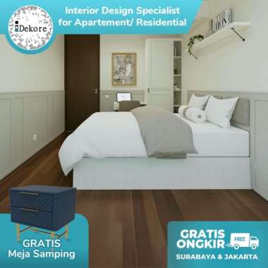 iDekore Set Divan + Matrass / Paket Dipan dengan Kasur Spring Bed