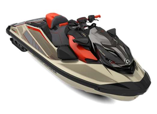 BOOKING FEE SEA-DOO RXP-X Metallic Tan – Lava Red