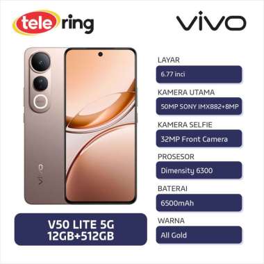 HP VIVO V50 LITE 5G 12/512GB gold
