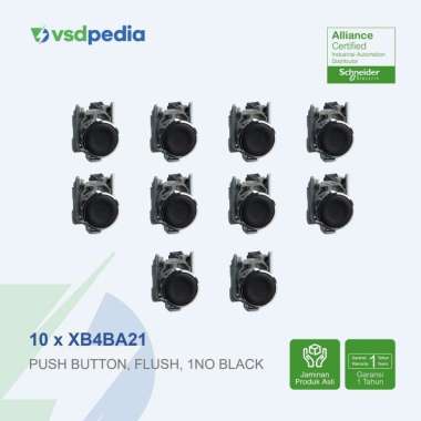 SCHNEIDER PUSH BUTTON XB4BA21