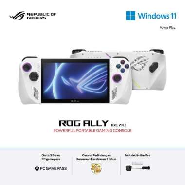 ASUS ROG ALLY CONSOLE Z1 EXTREME - AMD RYZEN Z1 EXTREME 16GB 512GB WINDOWS11
