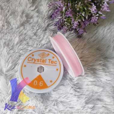 Senar Elastis Cristal Tec Roowns warna Bahan Membuat Kerajinan 0.6 06