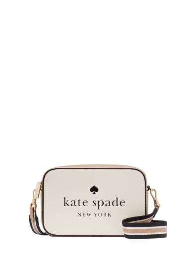 KATE SPADE Oh Snap Camera Bag Toasted Hazelnut Multi