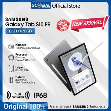 Samsung Galaxy Tab S10 FE 8/128GB | Tab S10 FE Plus 12/256GB Garansi Resmi Samsung Indonesia Bundle 