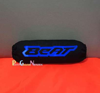 sarung sok belakang beat/sarung sok belakang honda beat/sarung shockbreaker Beat biru