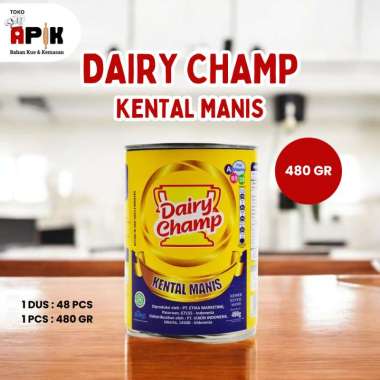 DAIRY CHAMP KENTAL MANIS / SUSU KENTAL MANIS 480 GRAM / 1 KG 480 GR