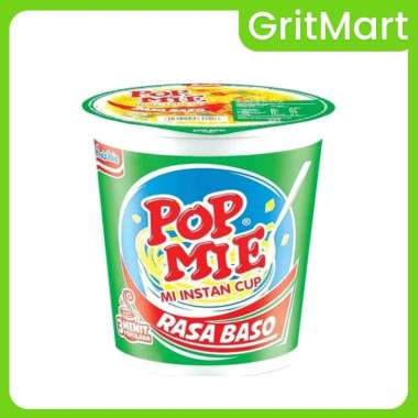 Pop Mie Instan Cup Kuah Bakso 75 gr