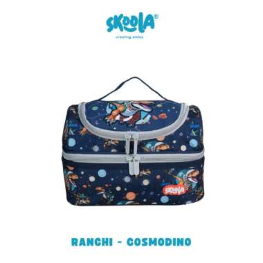 Skoola Tas Bekal Lunch Bag Box Tempat Makan Anak Laki - Laki Dino Cars - Ranchi COSMODINO