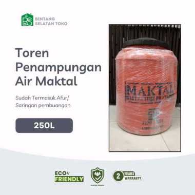 TOREN AIR/ TANGKI TANDON WADAH PENAMPUNGAN AIR MAKTAL 250LITER / 500LITER / 1000LITER / 2000LITER MA