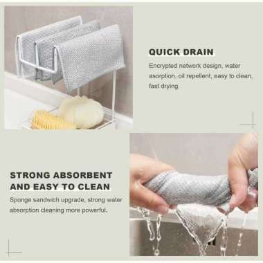 Lap Cuci Piring Panci Kawat - KAWAT CUCI PIRING - KAIN SABUT CUCI PIRING - KAIN PERAK - SABUT PANCI