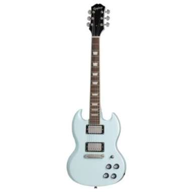 Gitar Elektrik Epiphone SG Power Player Ice Blue Original With Bag