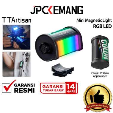 JPC KEMANG TTArtisan Mini Magnetic Full-color RGB LED Light Portable for Camera TTArtisans Ultra Min