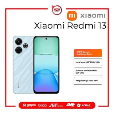 Hp Xiaomi Redmi 13 Ram 8GB Internal 128GB Garansi Resmi Ocean Blue