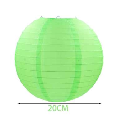 LAMPION KAIN POLOS LAMPION KAIN WARNA WARNI 20CM HIJU