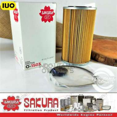 Filter Oli TLD56 Bison Double TLD 56 Saringan Oli Sakura O-1503 9-88511194-0