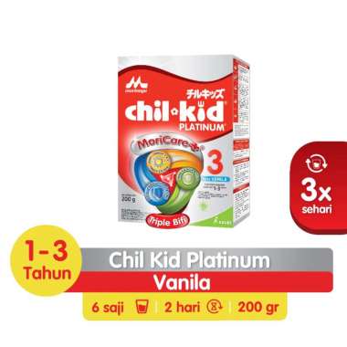 Promo Harga Morinaga Chil Kid Platinum Vanila 200 gr - Blibli