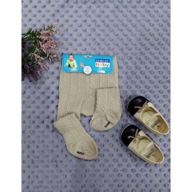 George Baby Legging Stocking Earth Color | Legging Tutup Kaki 0-3M CREAMY