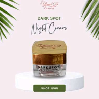 REAL D LUXURY DARKSPOT NIGHT CREAM RED PREMIUM SKINCARE BPOM ORIGINAL 100% DARKSPOT NIGHT CREAM