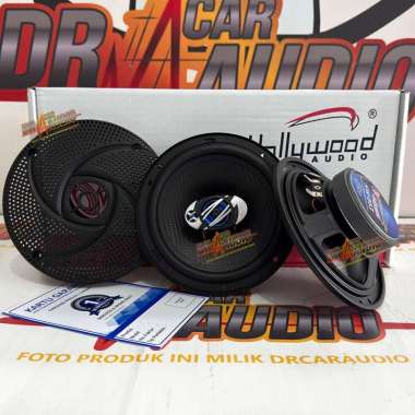 Hollywood HW-663 Speaker Mobil Coaxial 6 Inch 2 Way Audio Mobil