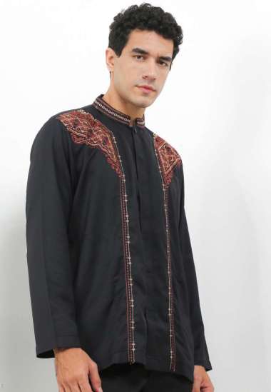 Arjuna Weda Koko Reguler Fit Motif 5 97143024 - Cokelat L