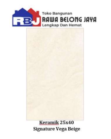 Keramik 25x40 Signature Vega Grey / Keramik Dinding Glossy 25x40
