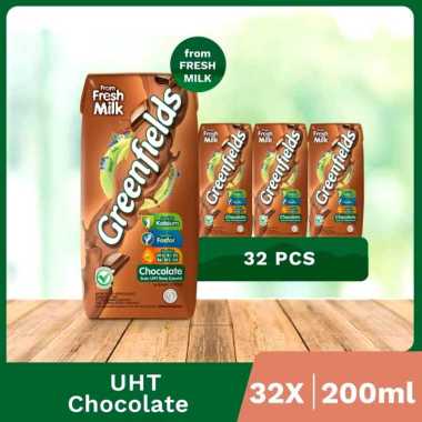 Promo Harga Greenfields Fresh Milk Choco Malt 200 ml - Blibli