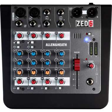 Allen & Heath ZED-6 / ZED 6 / ZED6 Compact Mixer