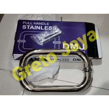 ( 20cm ) Pull Handle C Handel Pegangan Tarikan Pintu Kaca Panjang AS 20 cm Gagang Door Pipa Bulat Bu