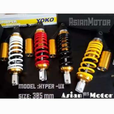 ShockBreaker YOKO Tabung 305mm Matic/ Shock YOKO Mio Beat Fino Spacy Kuning