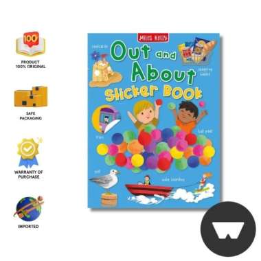 Miles Kelly - Out And About Sticker Book
